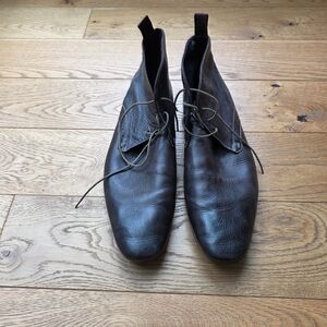 Paul Smith Elegant Brown Leather Men's Shoes